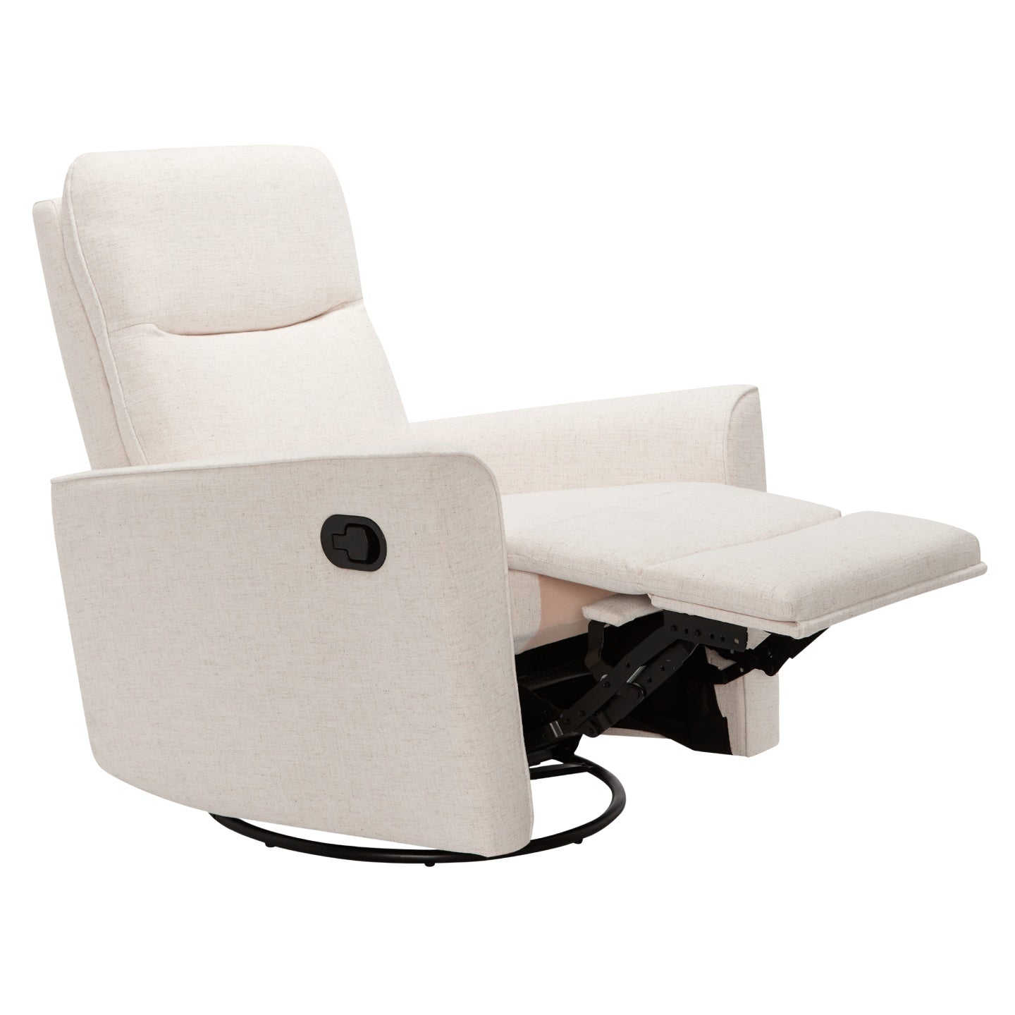 Felix Recliner Glider Nursery Chair in Sea Shell
