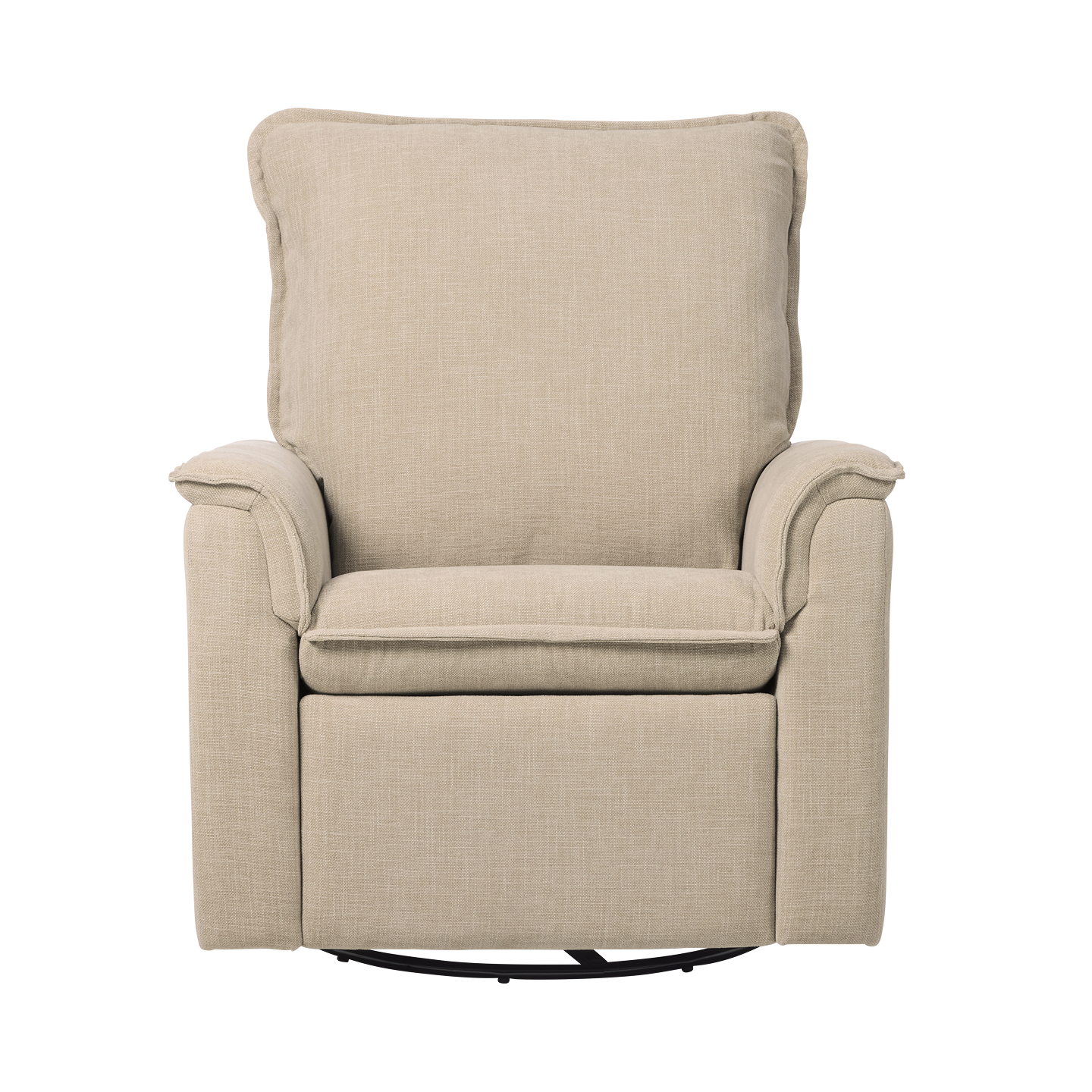 Louie Recliner Glider Nursery Chair in Latté