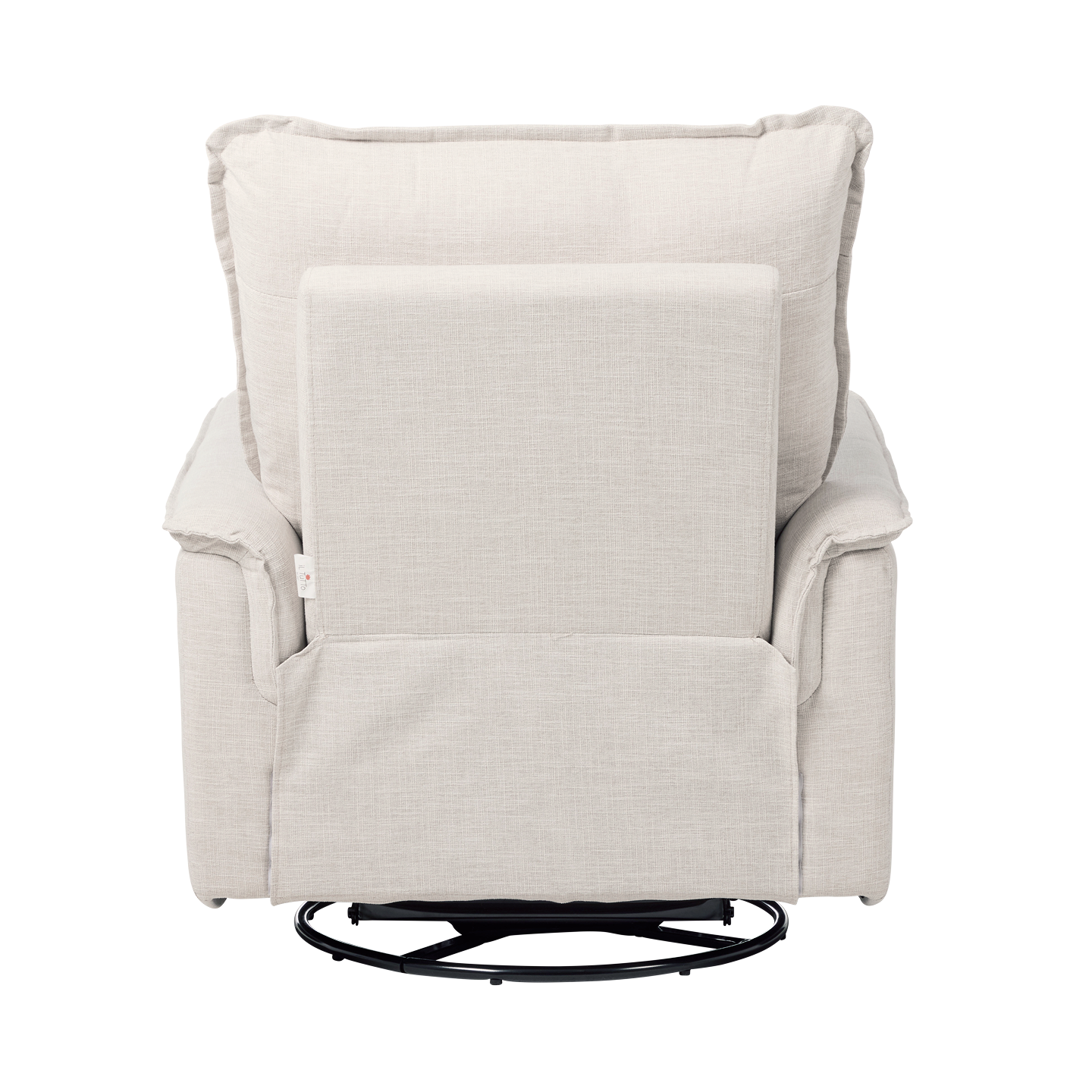Louie Recliner Glider Nursery Chair in Eggshell