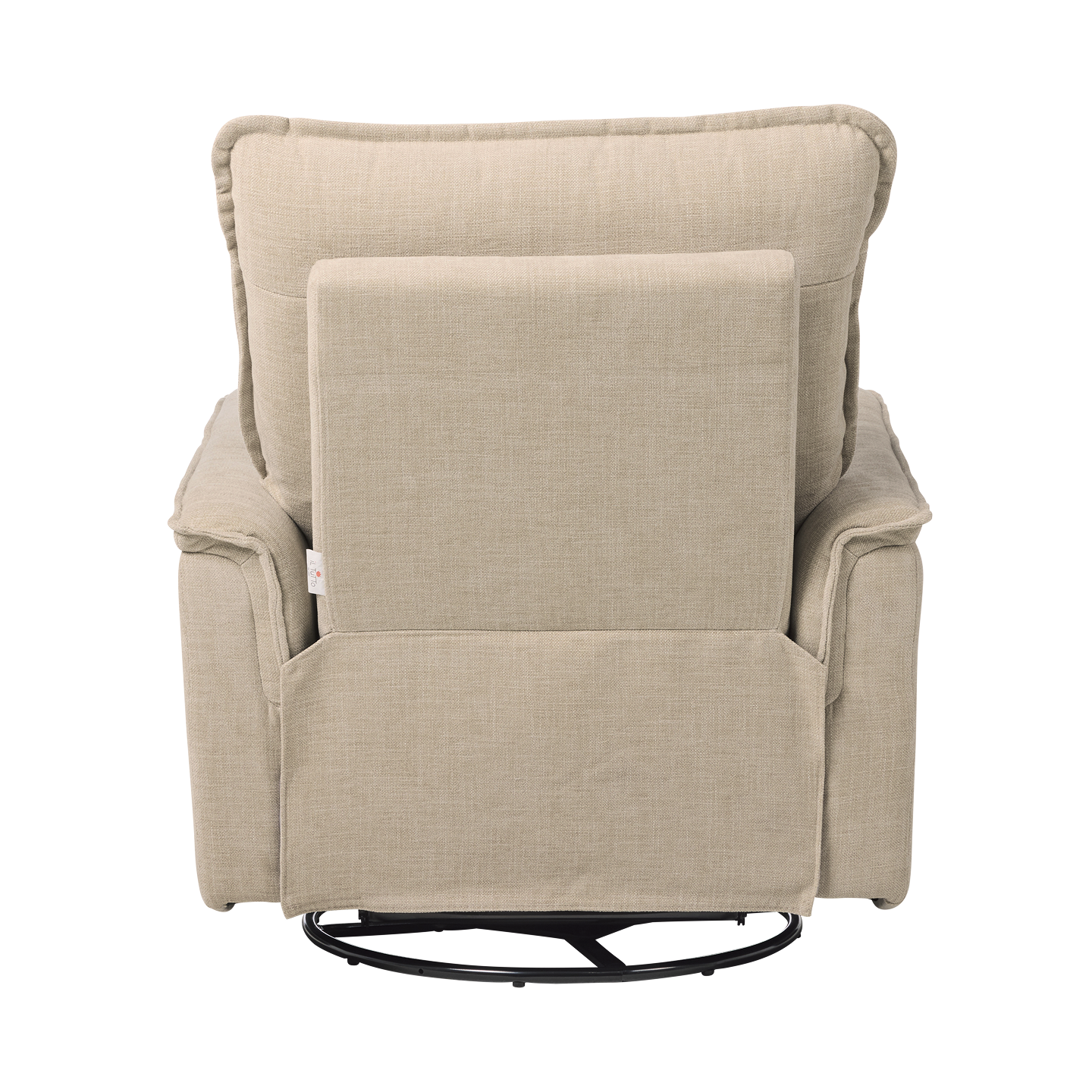 Louie Recliner Glider Nursery Chair in Latté