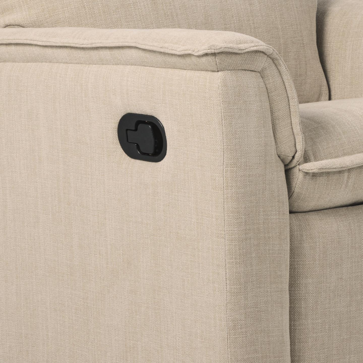 Louie Recliner Glider Nursery Chair in Latté