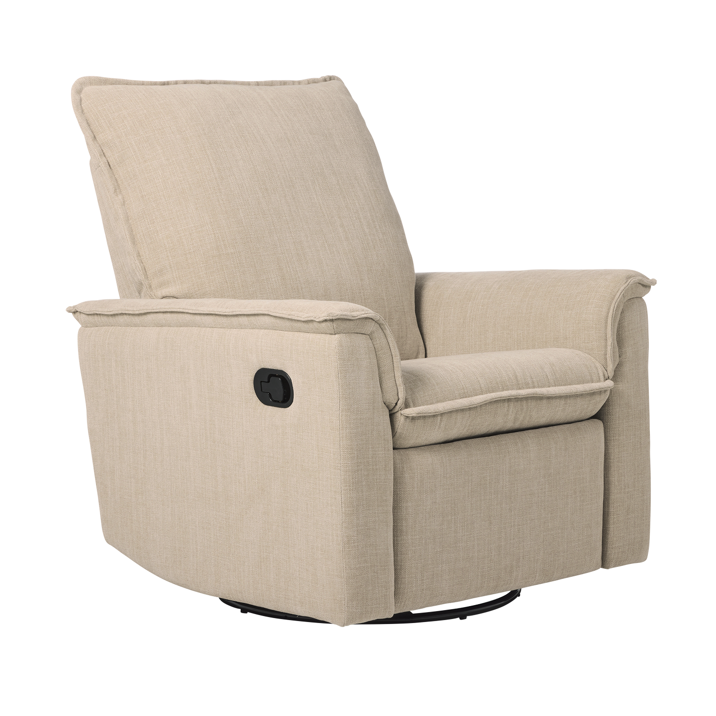 Louie Recliner Glider Nursery Chair in Latté