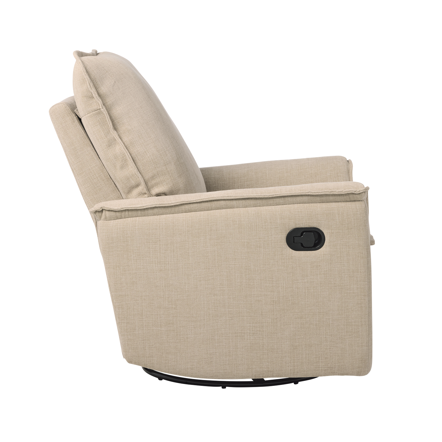 Louie Recliner Glider Nursery Chair in Latté