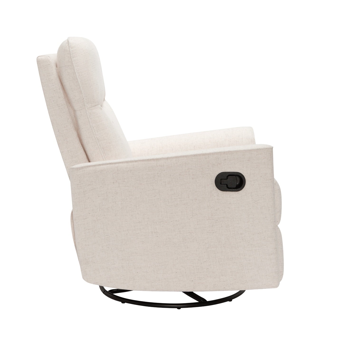 Felix Recliner Glider Nursery Chair in Sea Shell