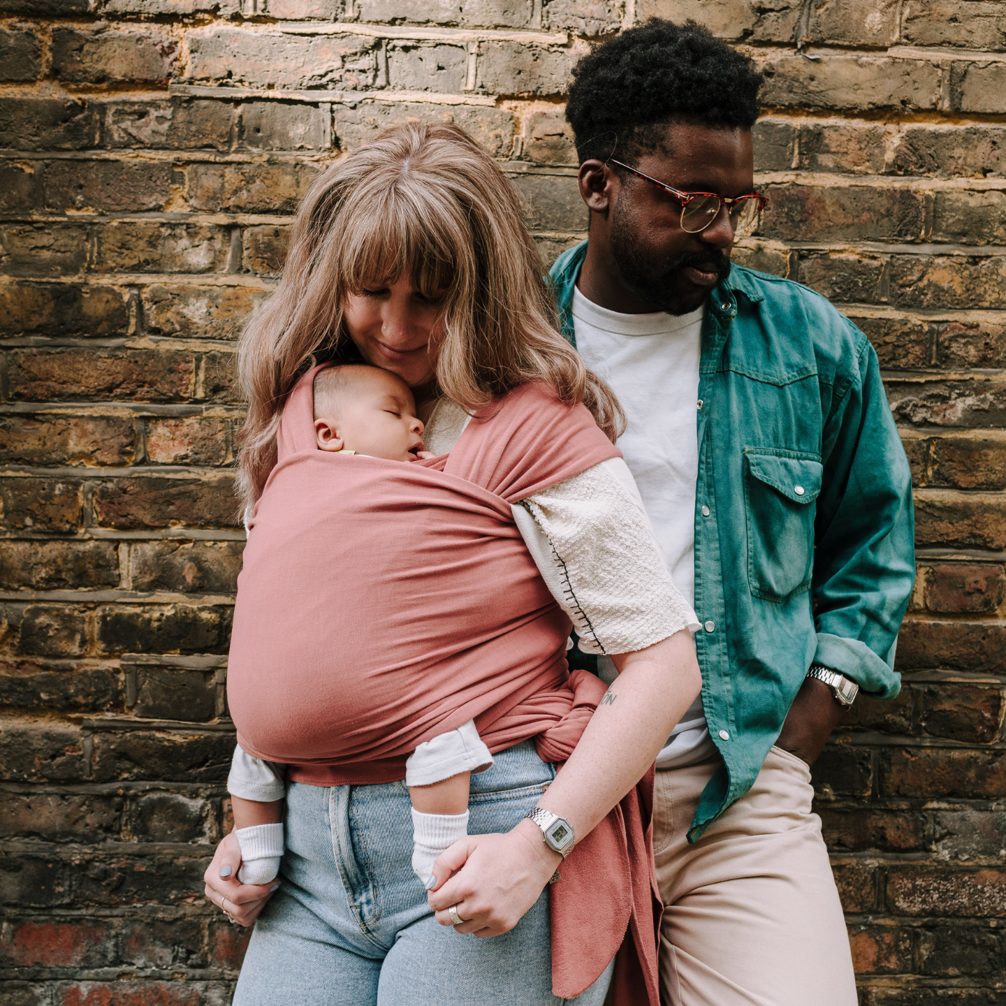 Boba Classic Wrap in Dusty Pink