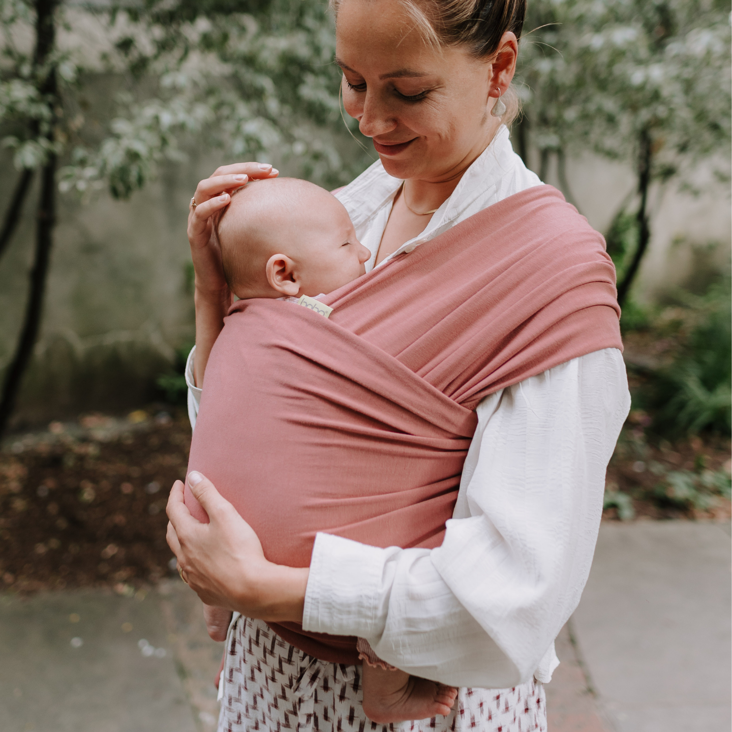 Boba Classic Wrap in Dusty Pink