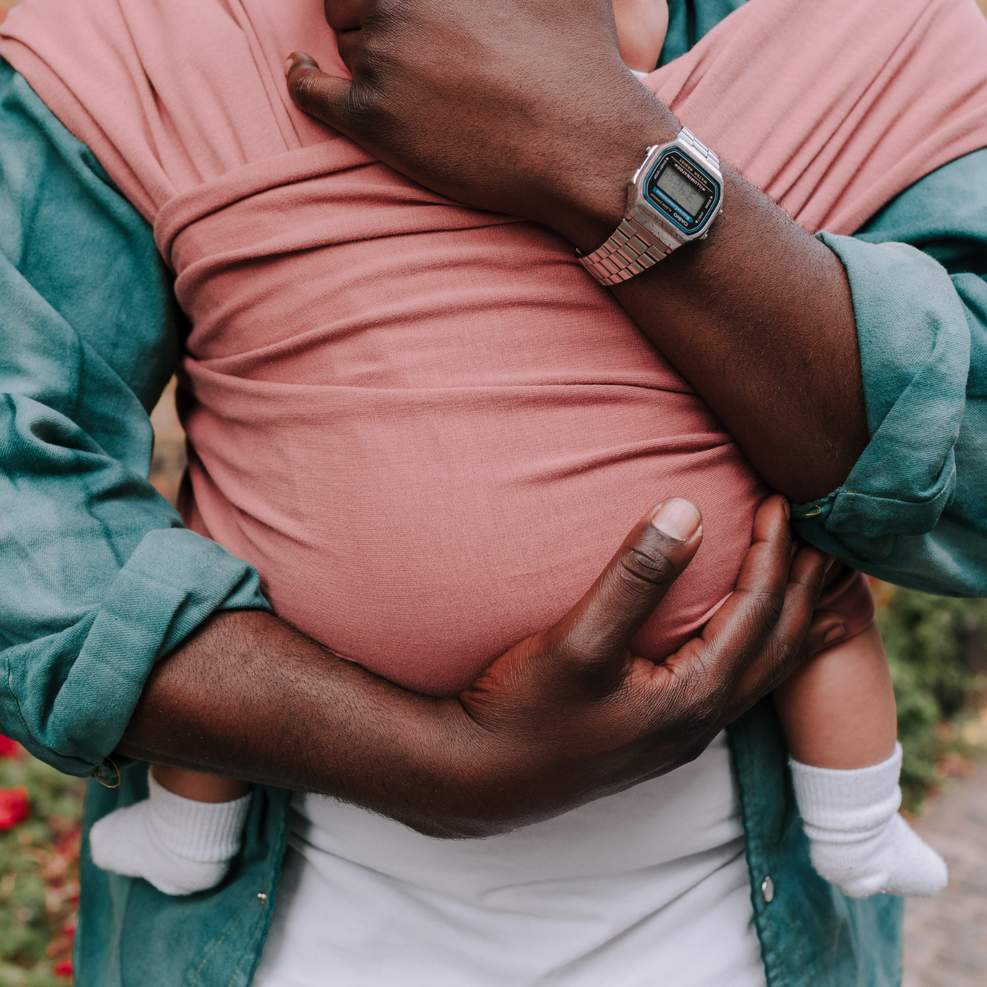 Boba Classic Wrap in Dusty Pink