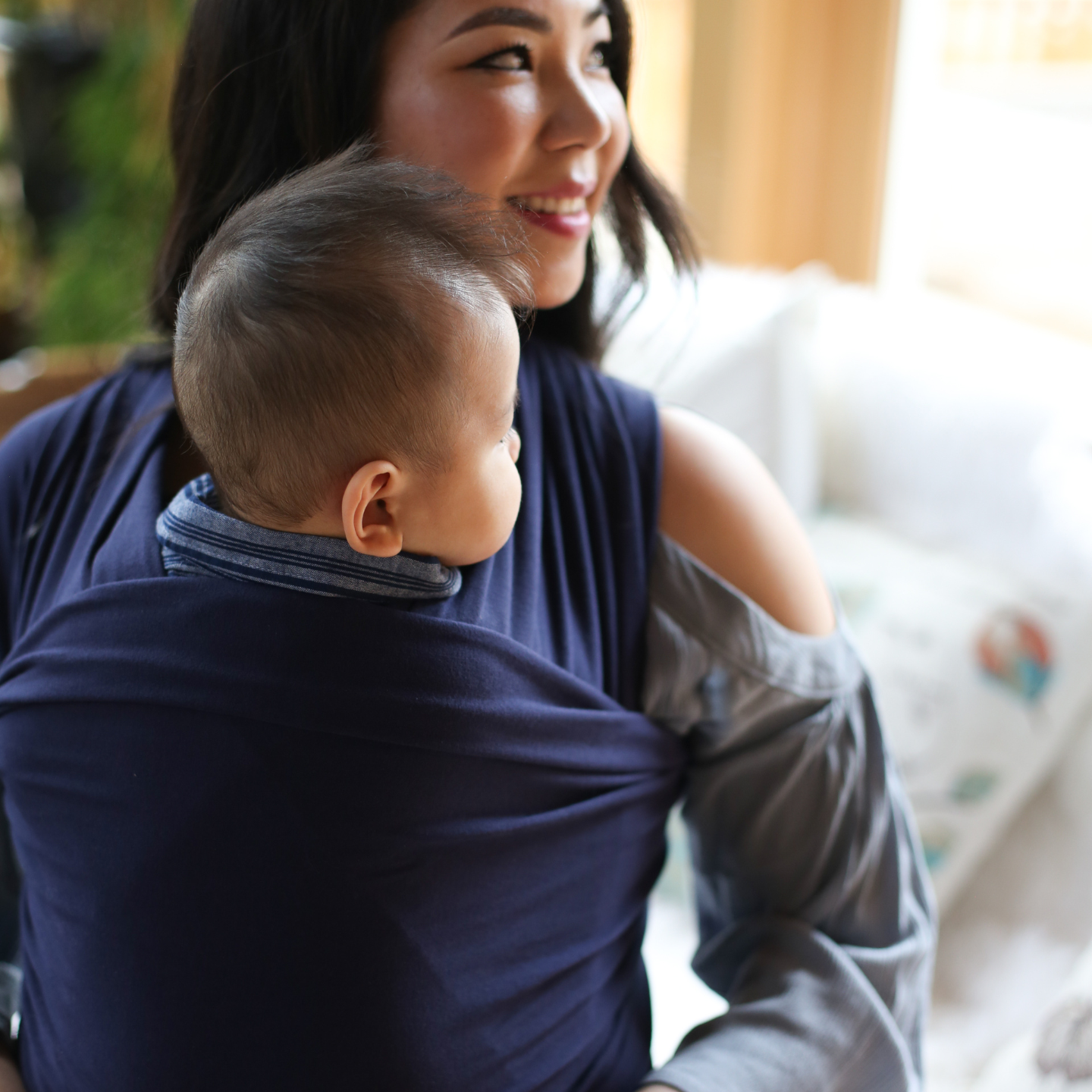 Boba Classic Wrap in Navy Blue