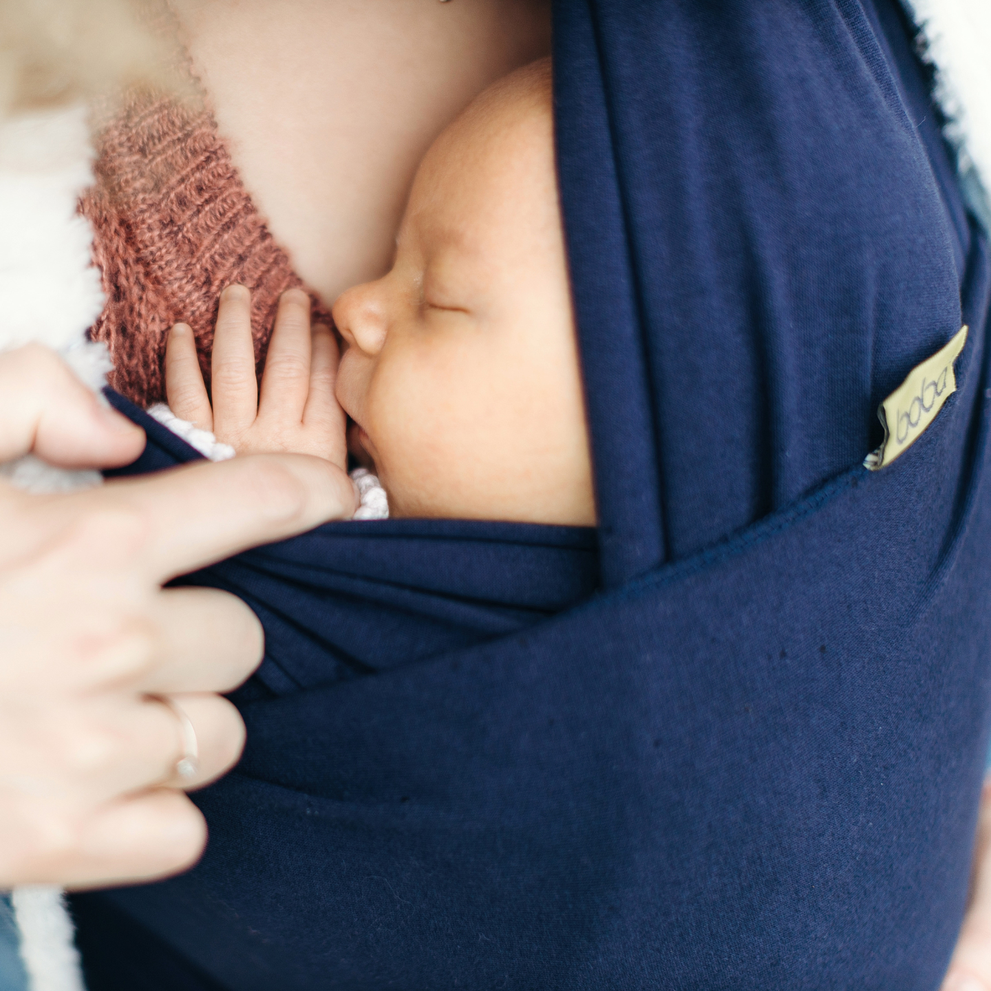 Boba Classic Wrap in Navy Blue