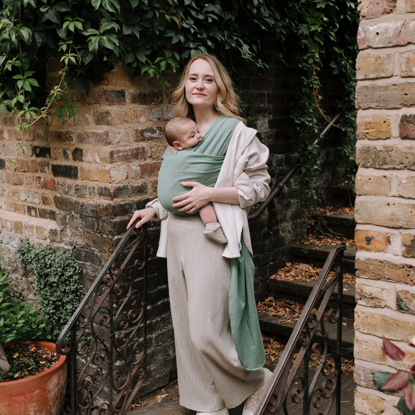 Boba Classic Wrap in Sage Green