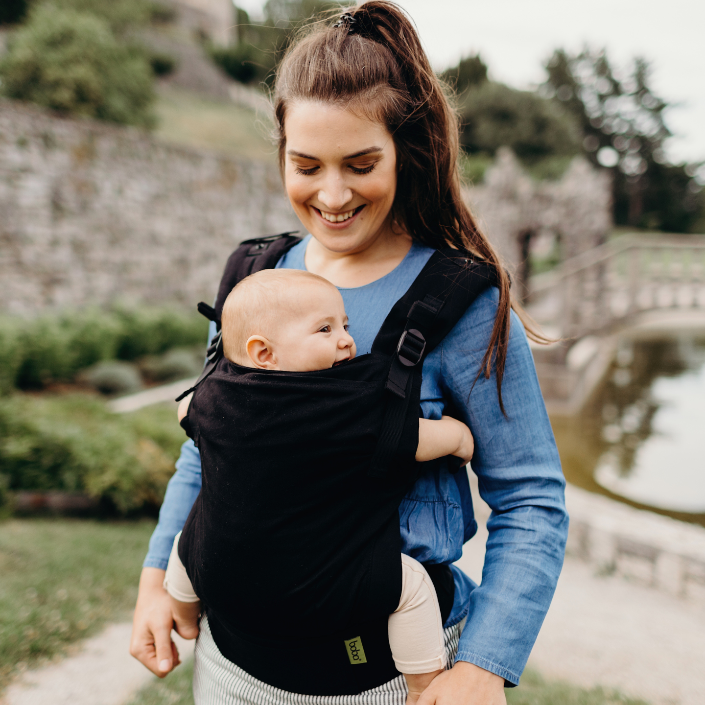 Boba X Adjustable Carrier in Black