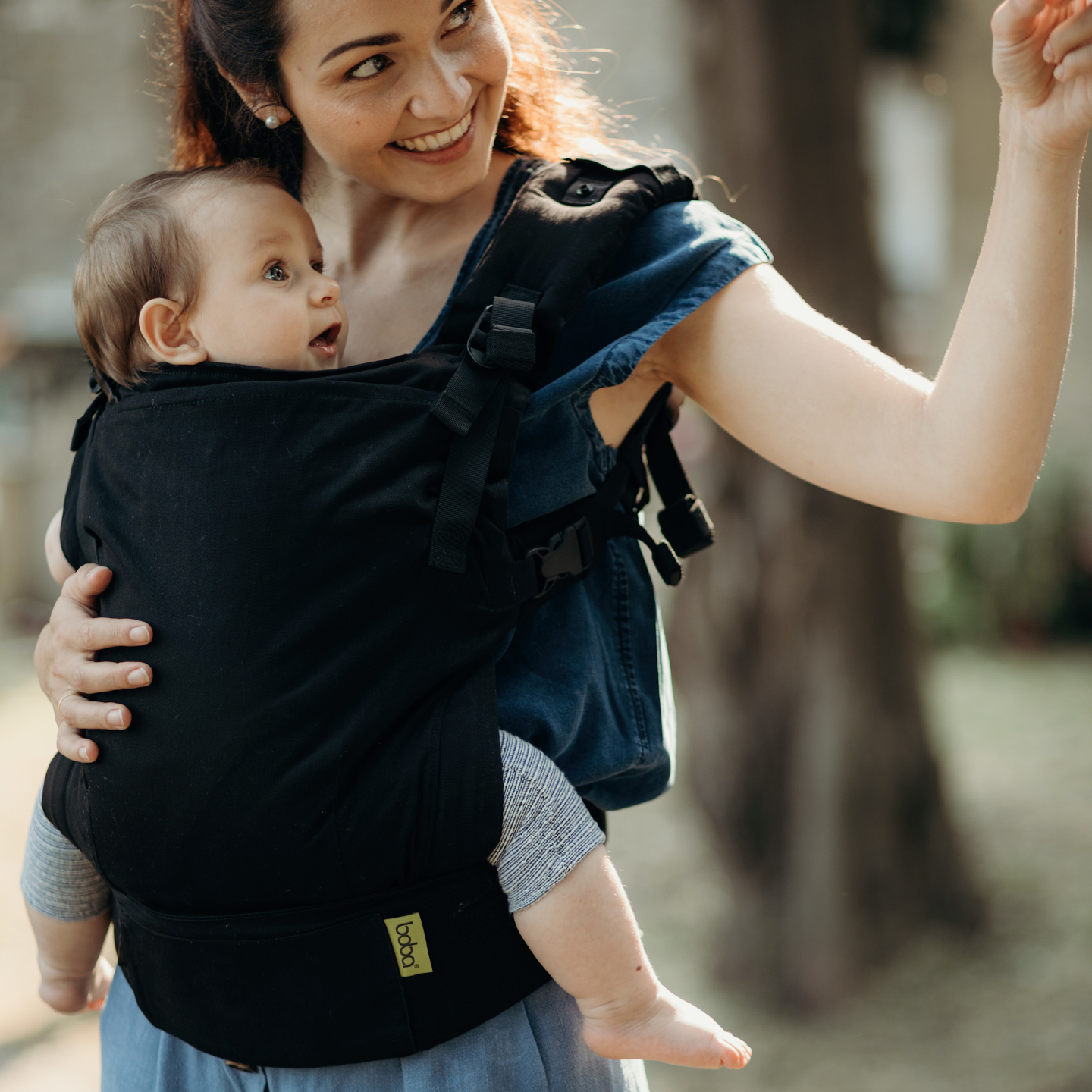 Boba X Adjustable Carrier in Black