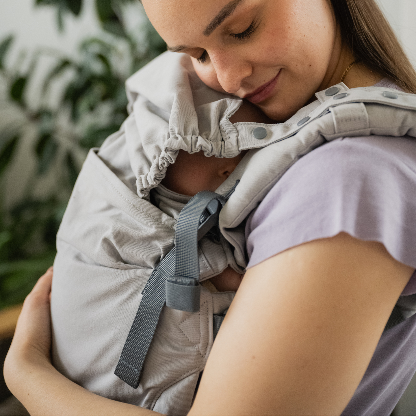 Boba X Grey Baby Carrier – Adjustable All-in-One Carrier | iL Tutto