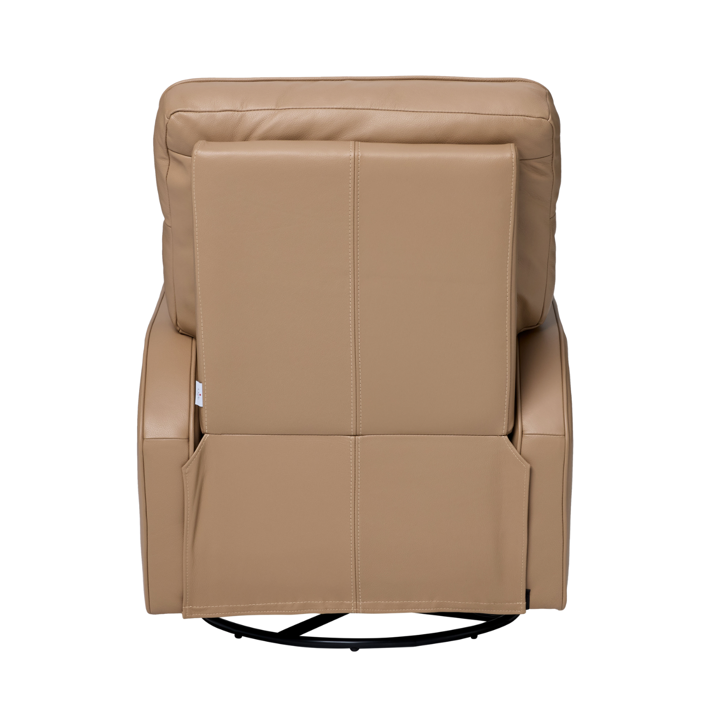 Leo Electric Recliner Glider Chair with USB in Palomino Leather