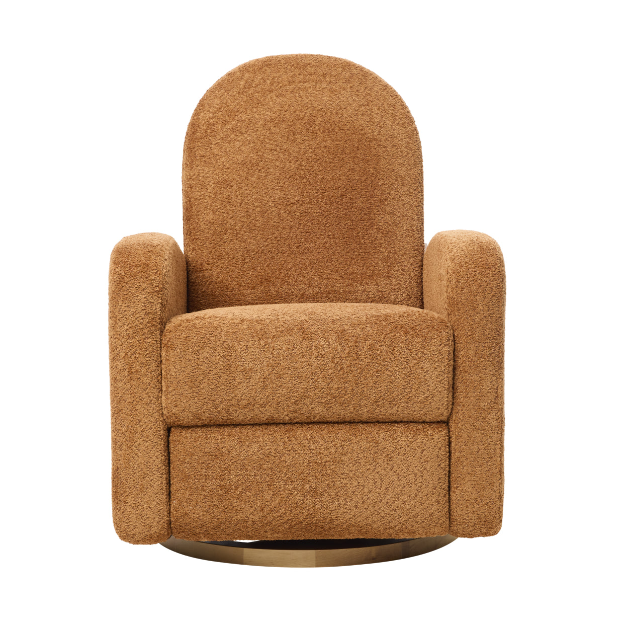 Maya Electric Recliner Glider Nursery Chair in Vintage Rust