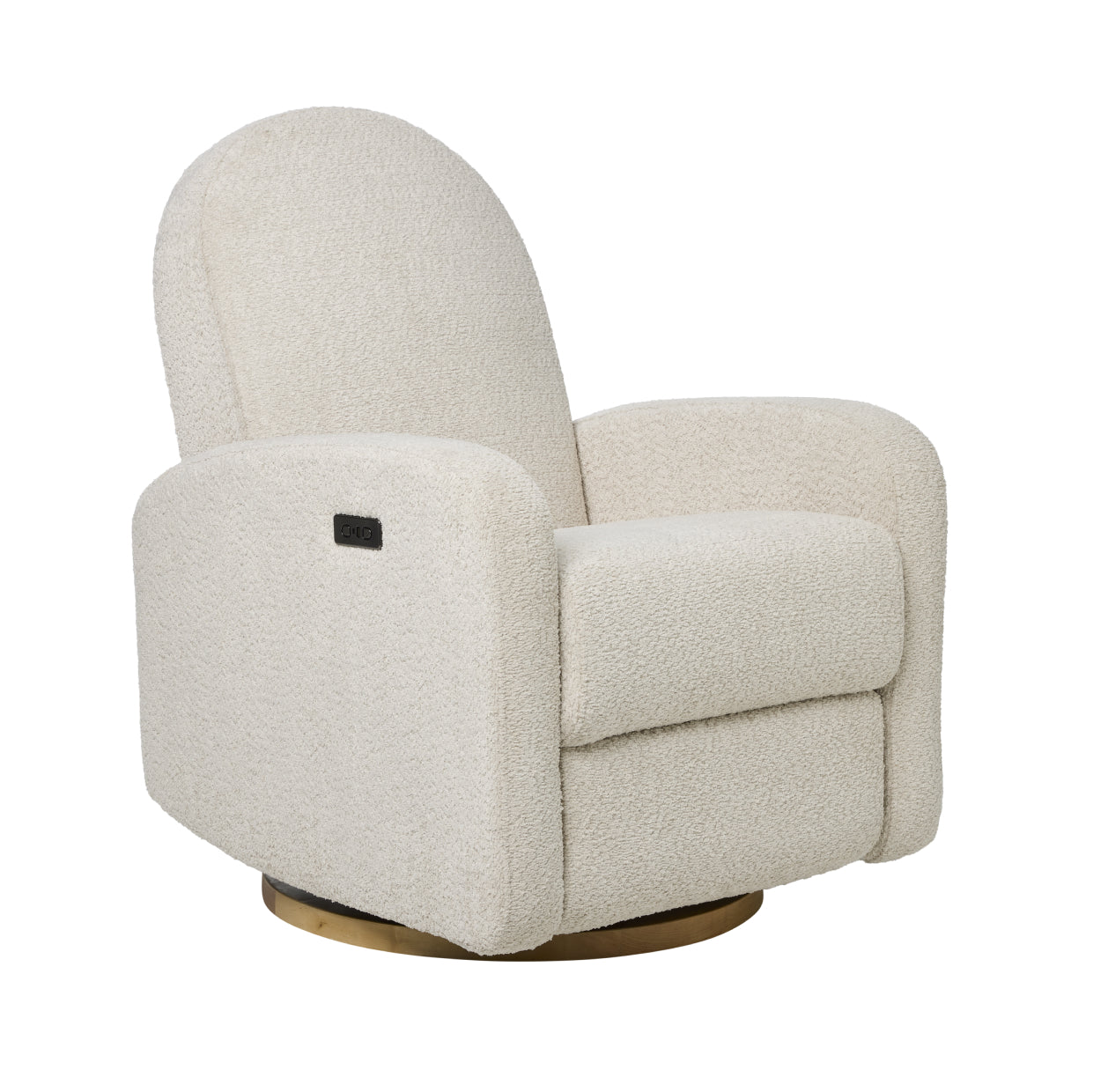 Maya Electric Recliner Glider Nursery Chair in Warm Beige
