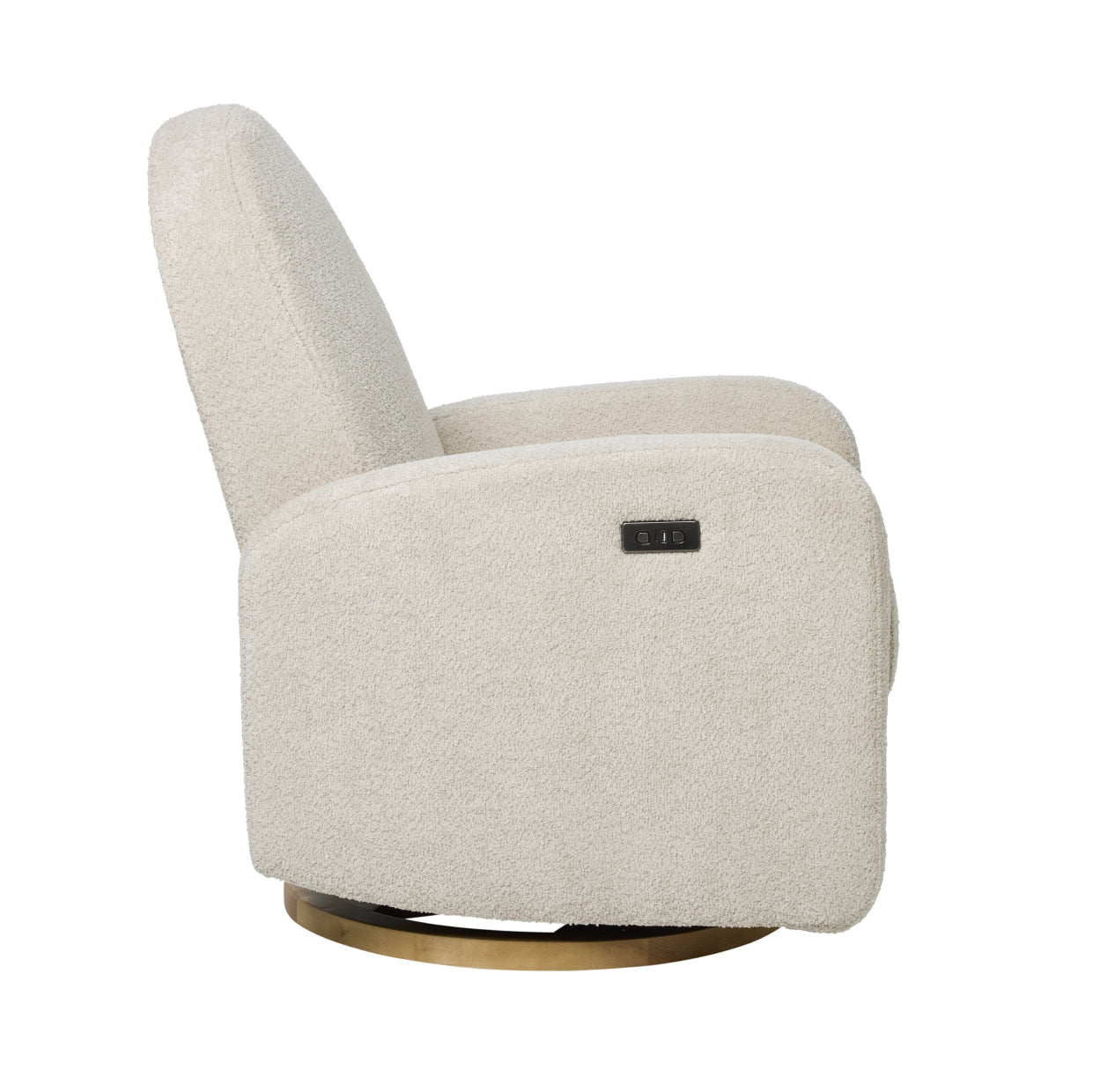 Maya Electric Recliner Glider Nursery Chair in Warm Beige