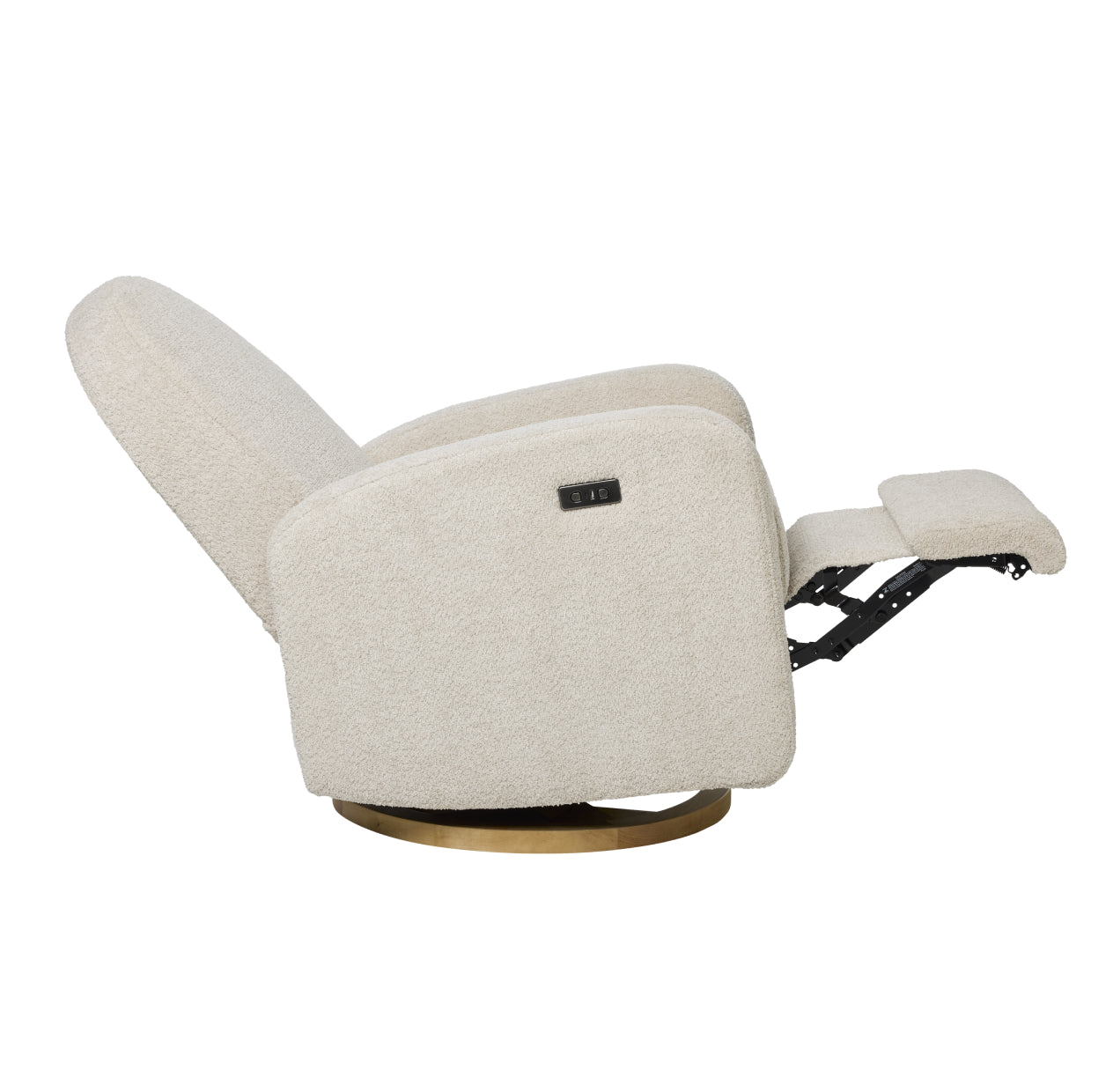 Maya Electric Recliner Glider Nursery Chair in Warm Beige