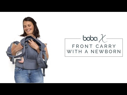 Boba X Adjustable Linen Carrier in Willow Green