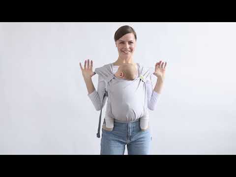 Boba Bliss Adjustable Carrier in Charcoal
