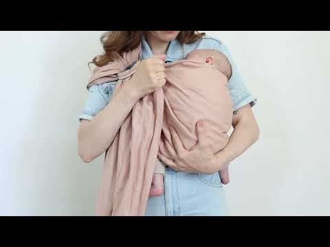 Boba Ring Sling Linen Carrier in Rye