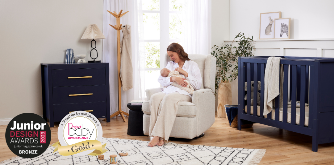 Modern yet Classic & Warm Nursery