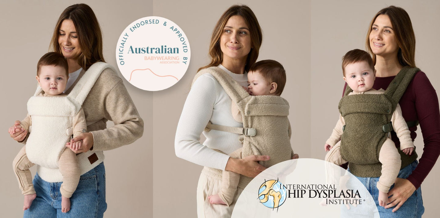 Boba Auri Baby Carrier in Teddy-Fleece - Soft, Supportive, and Secure
