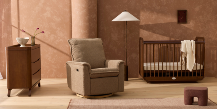 Mocha and Walnut Nursery Collection
