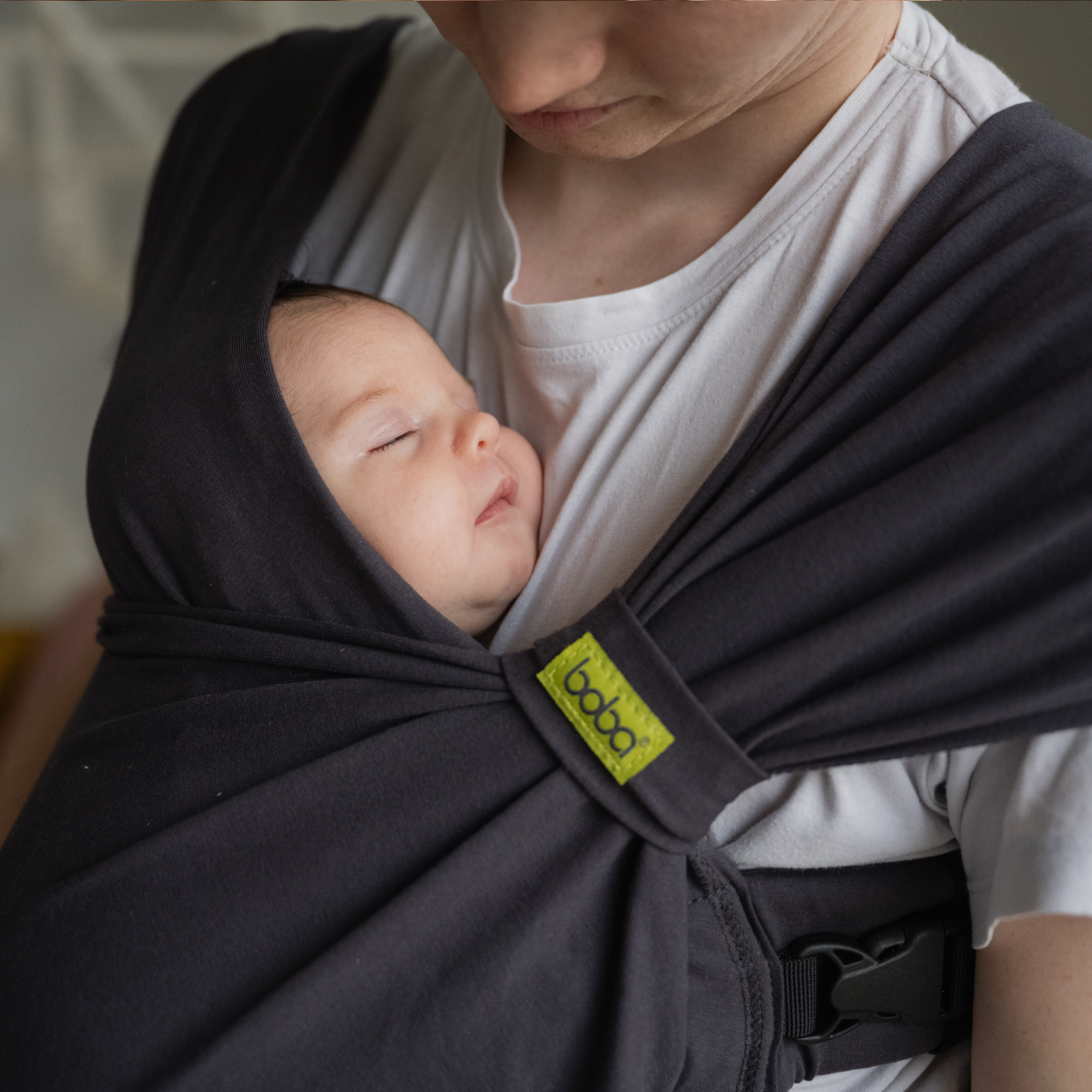 Boba Bliss Adjustable Carrier in Charcoal