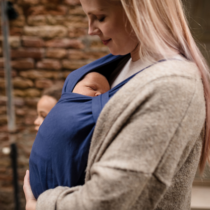 Boba Bliss Adjustable Carrier in Navy Blue