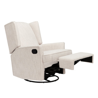 Chelsea Recliner Glider Nursery Chair in Eggshell