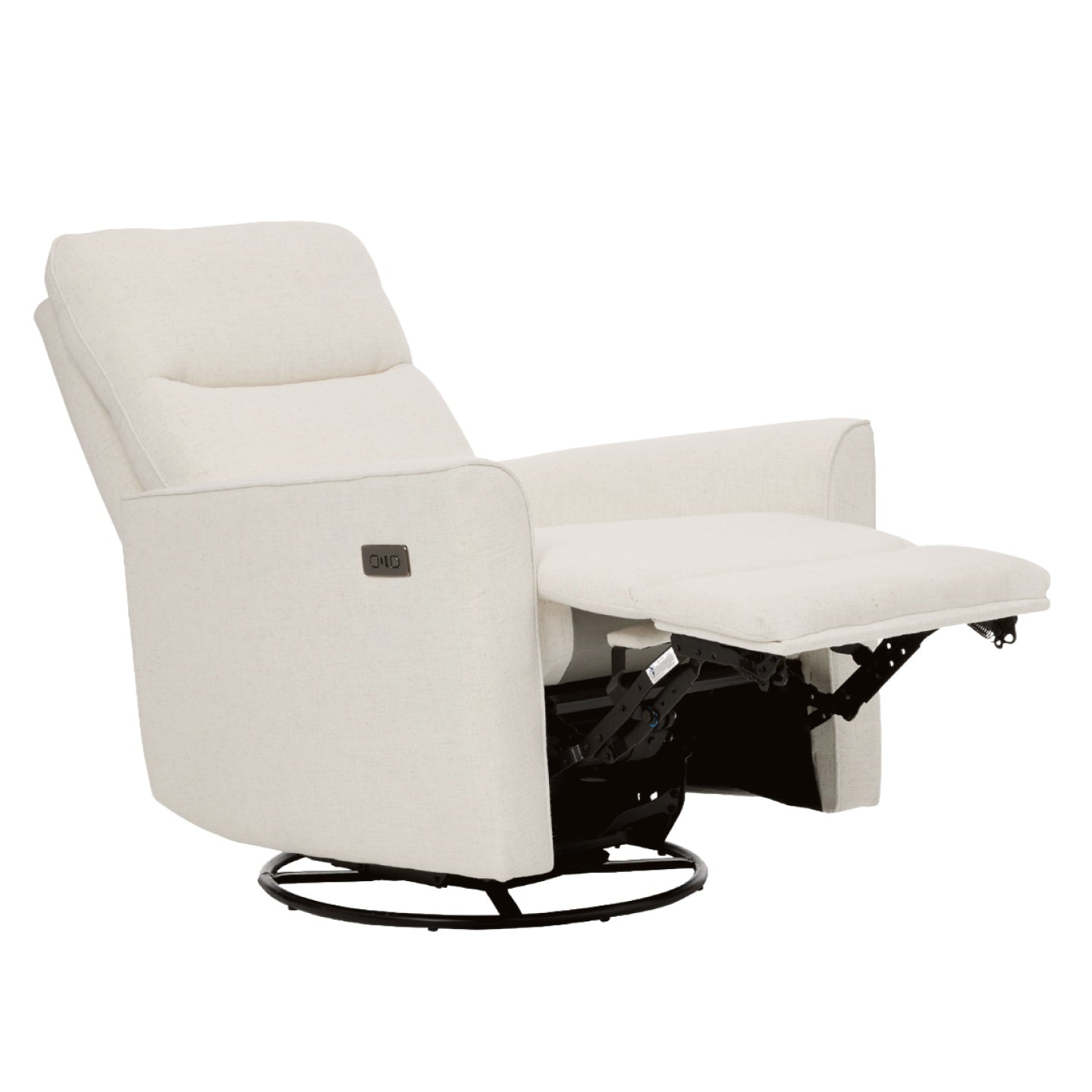 Felix Electric Recliner Glider Chair with USB in Sea Shell