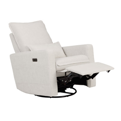 Frankie Electric Recliner Glider Nursery Chair in Eggshell