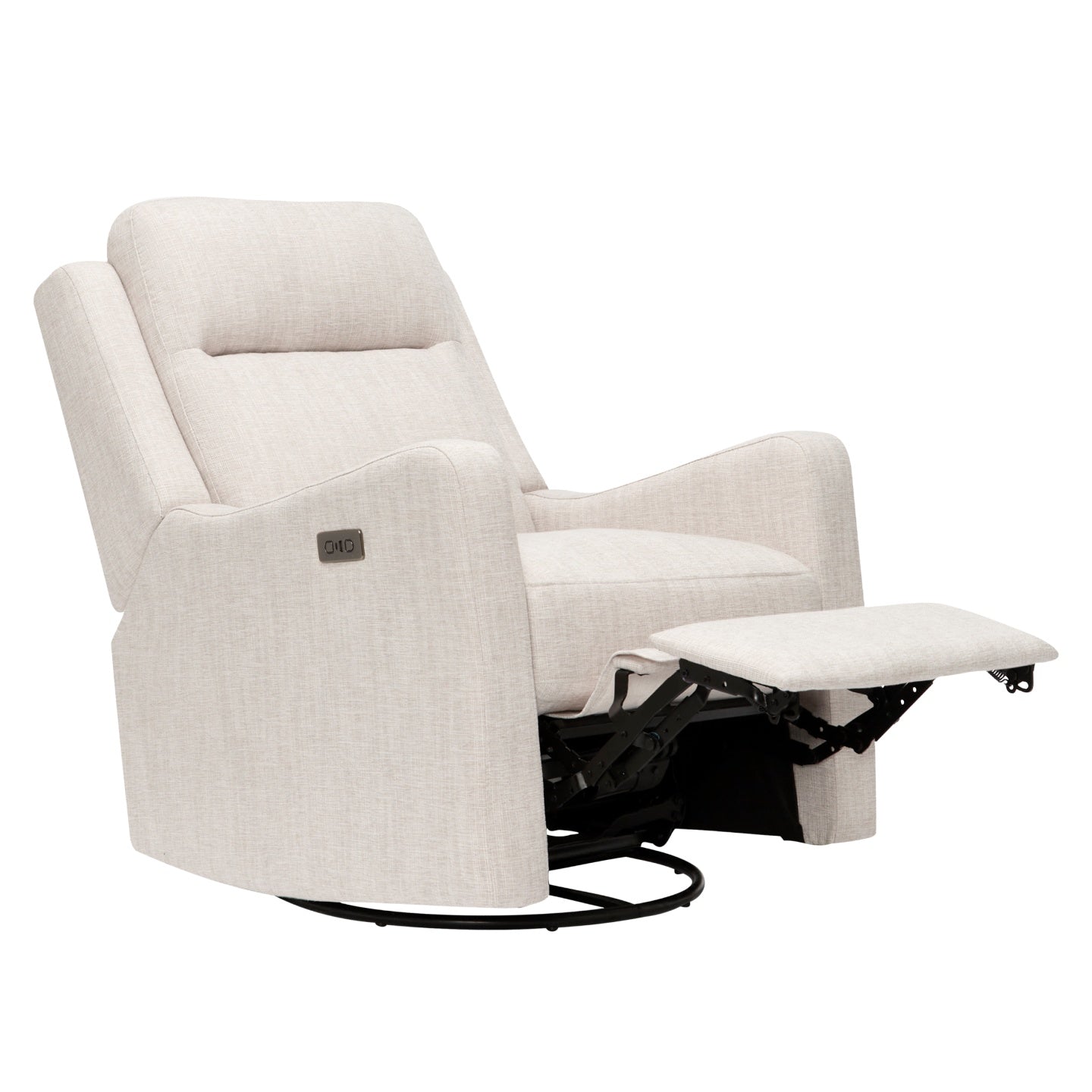 Henry Electric Recliner Glider Chair with USB in Eggshell