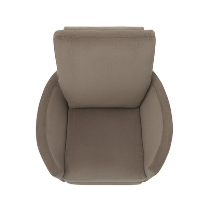 Lola Electric Recliner Glider Nursery Chair in Mocha Corduroy