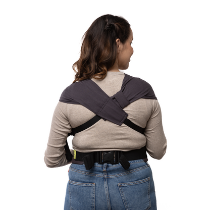 Boba Bliss Adjustable Carrier in Charcoal