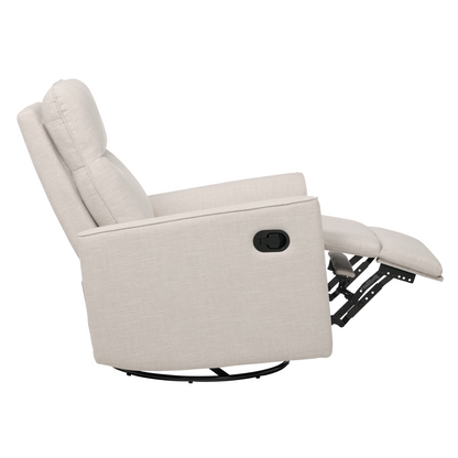 Felix Recliner Glider Nursery Chair in Egg Shell