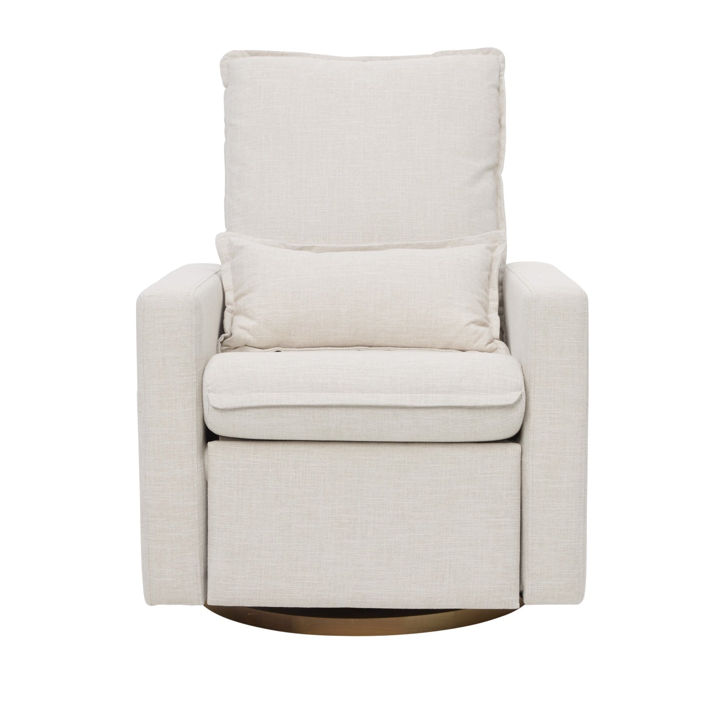 Frankie Electric Recliner Glider Nursery Chair in Eggshell
