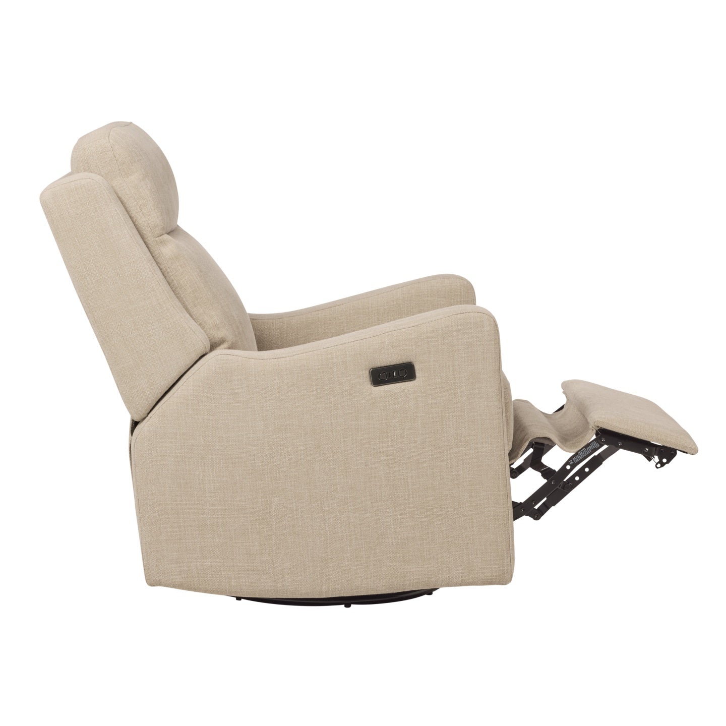 Henry Electric Recliner Glider Chair with USB in Latté