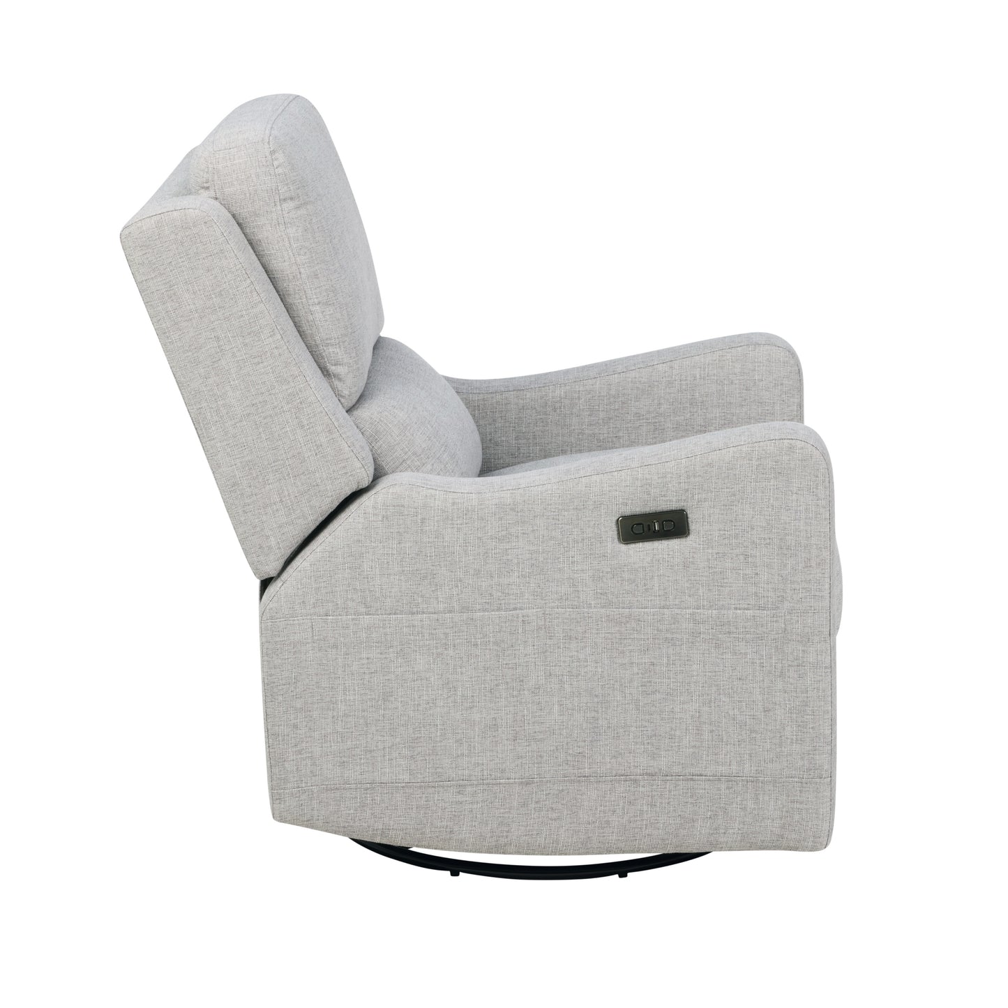 Henry Plus Massage & Heat Nursing Chair in Pure Grey