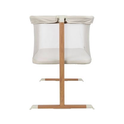 Zizee Bassinet in Scandi Walnut and Ecru