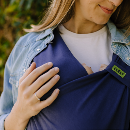 Boba Bliss Adjustable Carrier in Navy Blue