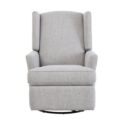 Chelsea Electric Recliner Glider Chair with USB in Pure Grey