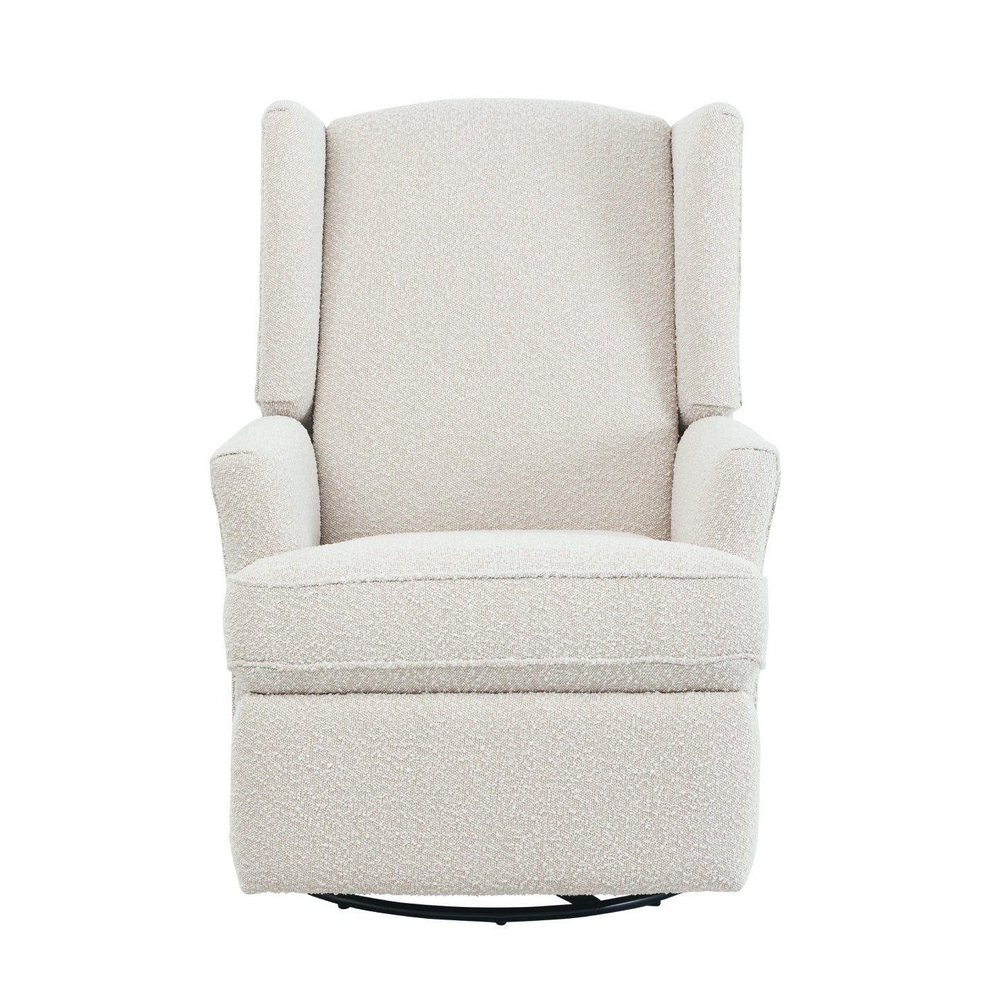 Chelsea Electric Recliner Glider Chair with USB in Vanilla Bouclé