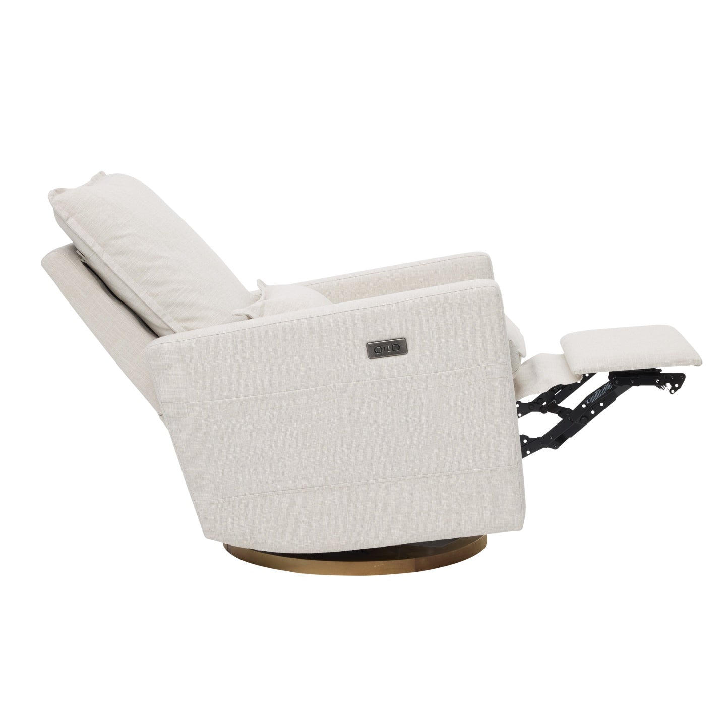 Frankie Electric Recliner Glider Nursery Chair in Eggshell