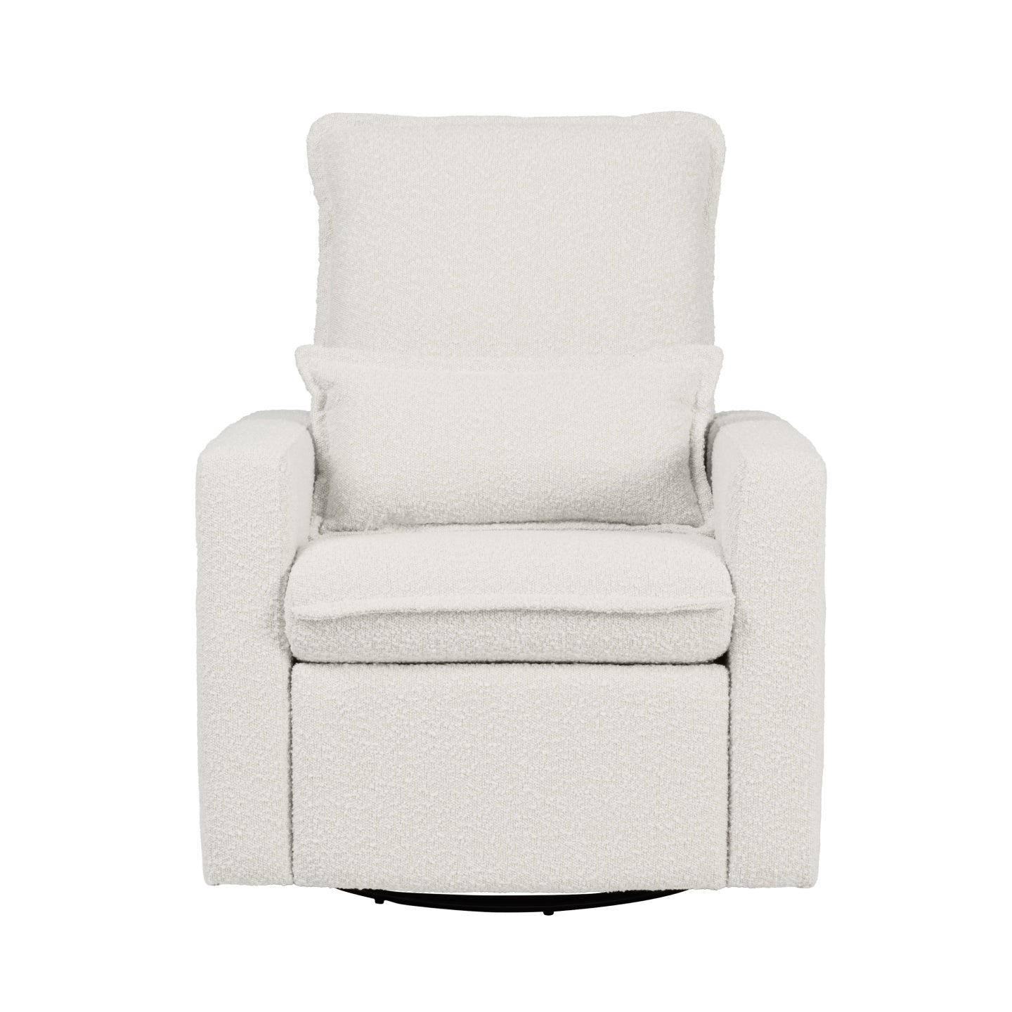 Frankie Electric Recliner Glider Nursery Chair in Vanilla Bouclé