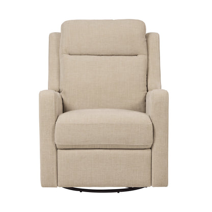 Henry Electric Recliner Glider Chair with USB in Latté