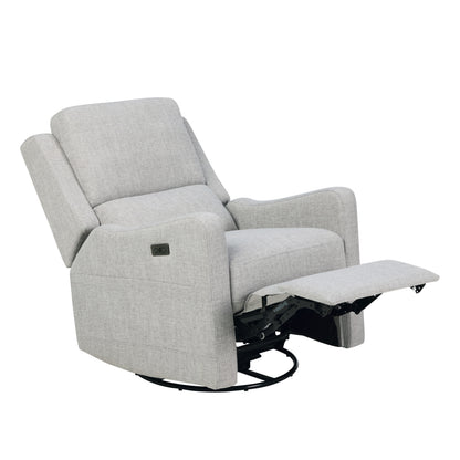 Henry Plus Massage & Heat Nursing Chair in Pure Grey