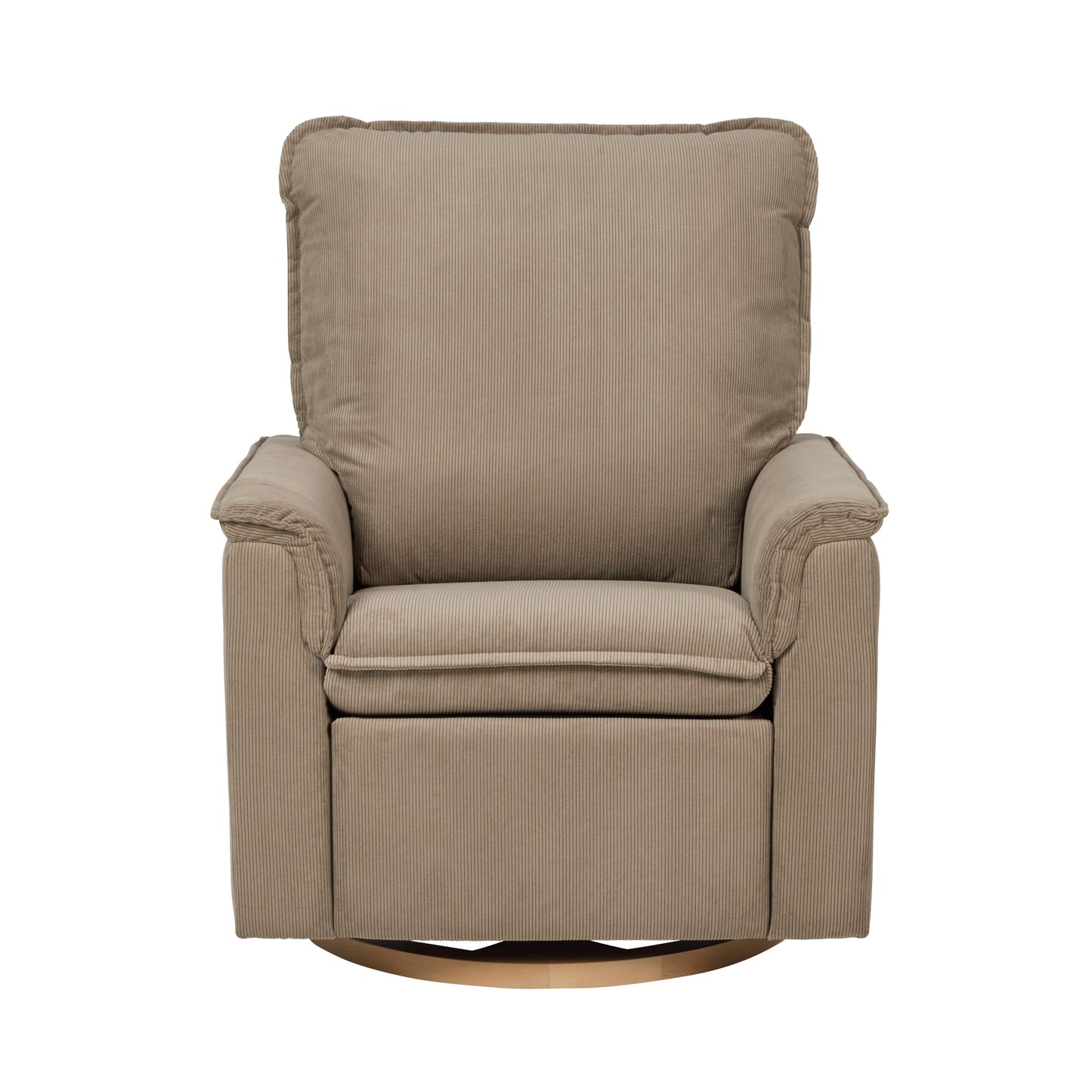 Louie Electric Recliner Glider Nursery Chair in Mocha Corduroy