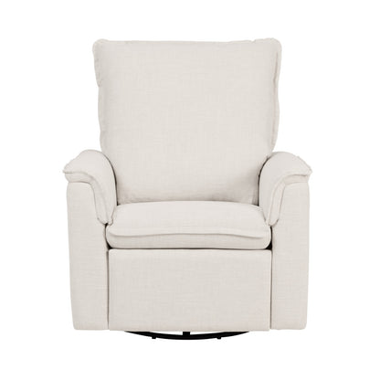 Louie Electric Recliner Glider Nursery Chair in Eggshell